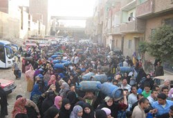 فشل الانقلاب يقتل مواطنًا في معركة للحصول على أسطوانات البوتاجاز