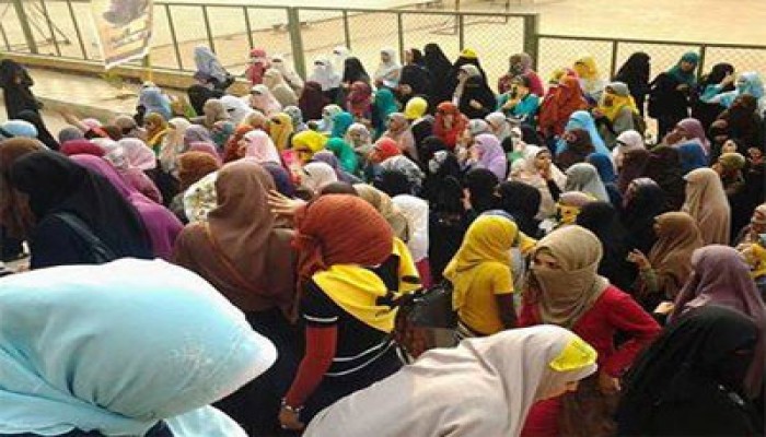 فيديو.. حرائر الأزهر بالقاهرة يطالبن بإعدام القتلة