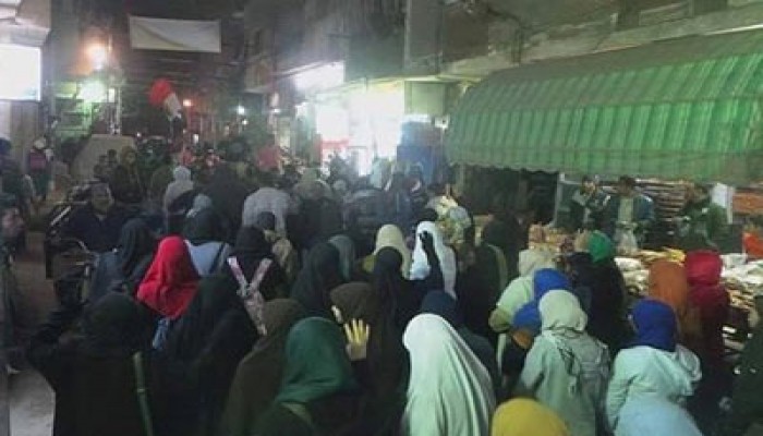 فيديو.. مسيرة حاشدة بمدينة دمياط تندد بجرائم العسكر