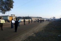 مباشر.. سلاسل بشرية بالقرين في أسبوع "مصر مش للبيع"