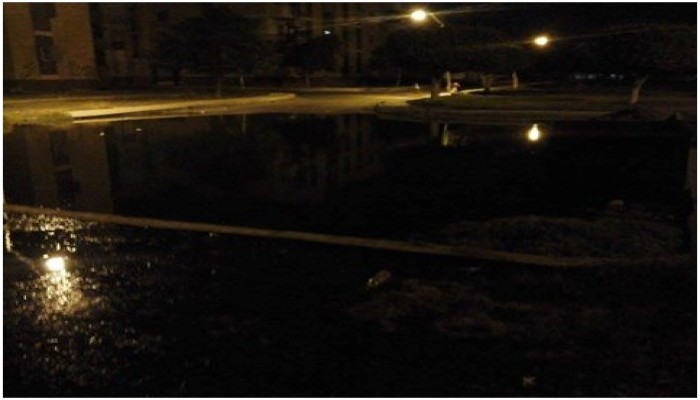 مياه الصرف الصحي تغرق 20منزلاً  بالقبوطي في بورسعيد