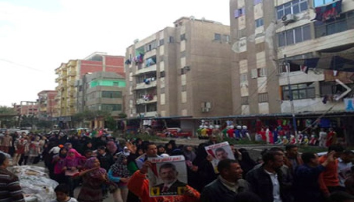 فيديو.. مسيرتان لثوار العجمي والورديان تطالبان بإسقاط الانقلاب