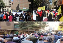 الوراق تنتفض ضد الانقلاب في جمعة "مصر مش للبيع"