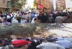 بالصور.. مسيرة المعادي ضد الانقلاب