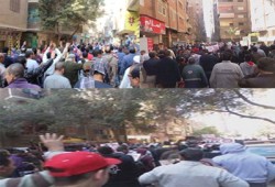 بالصور.. مسيرة المعادي ضد الانقلاب