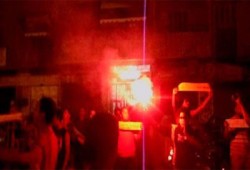 وقفة ليلية ببورسعيد رفضًا للانقلاب وممارساته القمعية