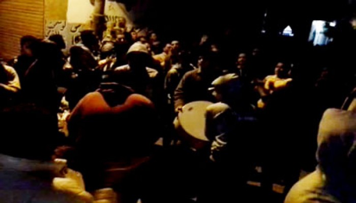 فيديو.. مسيرة ليلية بمنيا القمح بإعدام السفاح وعصابته