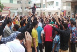 فيديو.. طلاب قرية سنوفر يهتفون بالقصاص للشهداء