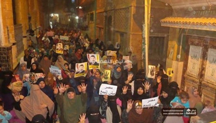 ثوار المنصورية في مسيرة حاشدة تطالب بالقصاص من القتلة