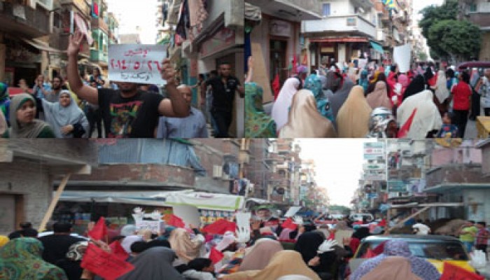 فيديو.. ثوار الرمل يرفضون أحكام الإعدام الجائرة في مسيرة حاشدة