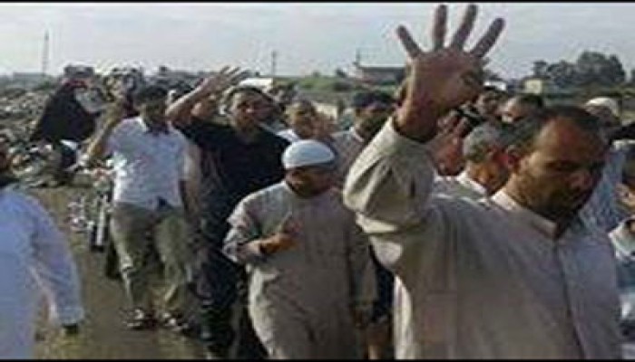 مسيرة لثوار كفر السودان تطالب بإعدام ‏قادة الانقلاب