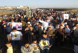 أحرار بلطيم يرفضون إرهاب الانقلاب بمسيرة حاشدة