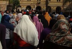 بالصور.. مسيرة طلاب القاهرة ضد الانقلاب