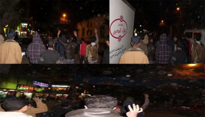 بالصور.. مسيرة ثوار حلوان ضد الانقلاب