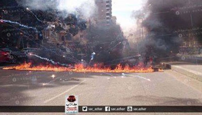 فى ثاني فعاياتهم اليوم.. طلاب الأزهر يقطعون "مصطفى النحاس"