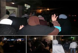 أهالي شدموه بالفيوم ينددون بجرائم الانقلاب