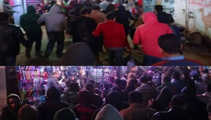 مسيرة ليلية بقرى إبشواي تحيي صمود الرئيس مرسي