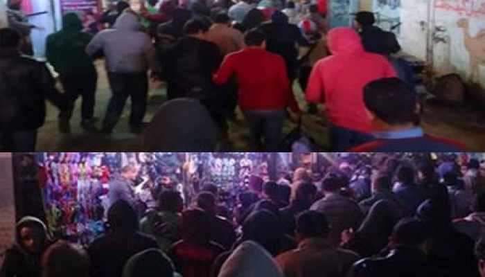مسيرة ليلية بقرى إبشواي تحيي صمود الرئيس مرسي