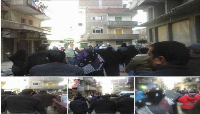 مسيرة حاشدة لثوار خورشيد الإسكندرية تهتف بإعدام السفاح