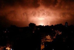 قصف جوي لعمارات سكنية تحت الإنشاء في غريان شمال ليبيا