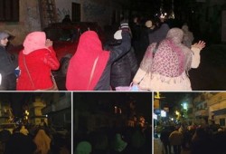 مباشر.. مسيرة  بميدان "ألف مسكن " تهتف بإعدام السفاح