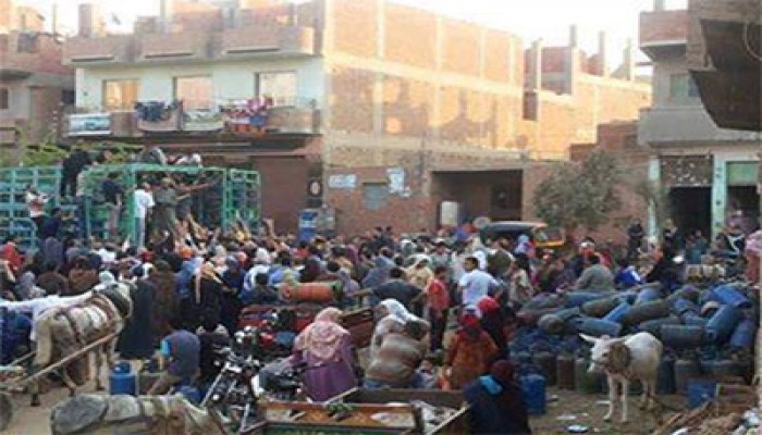 تفاقم أزمة نقص الغاز بالمنوفية.. ووصول الأسطوانة لـ40 جنيهًا