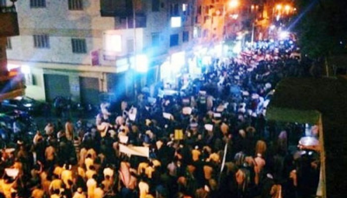 مسيرة حاشدة بمدينة إسنا في جمعة "يسقط حكم القتلة"