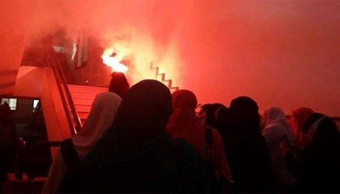 بالصور.. فعاليات طالبات أزهر القاهره ضد الانقلاب