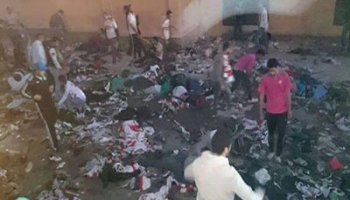 معرض طلابي بجامعة المنيا يفضح جرائم حكم العسكر