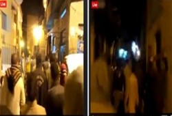 فيديو.. مظاهرة ليلية ببلطيم تطالب بمحاكمة قادة الانقلاب