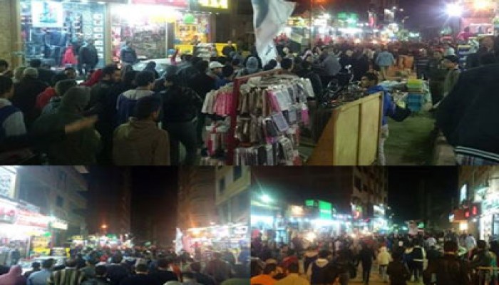 بالصور.. عين شمس تتحدى الانقلاب بمسيرة حاشدة