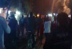 مسيرة شبابية بقرية الخياطة رفضًا للانقلاب العسكري