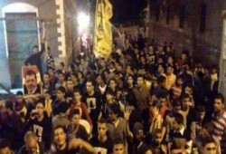 مسيرة ليلية بقرية البصارطة بدمياط تهتف بإسقاط الانقلاب