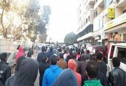 فيديو.. حلوان تهتف: لن تركع أمة قائدها محمد
