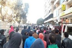 فيديو.. حلوان تهتف: لن تركع أمة قائدها محمد