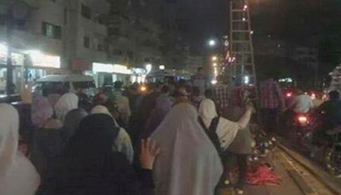 ثوار الألف مسكن يواصلون التنديد بجرائم الانقلاب