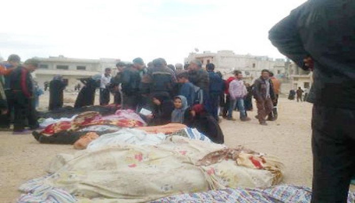 مسؤولة أممية:  بشا ريواصل قصف المدنيين بالبراميل المتفجرة