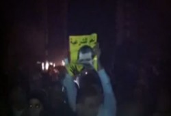 ثوار ‫‏المحلة الكبرى‬ يواصلون انتفاضتهم بمسيرة ليلية حاشدة