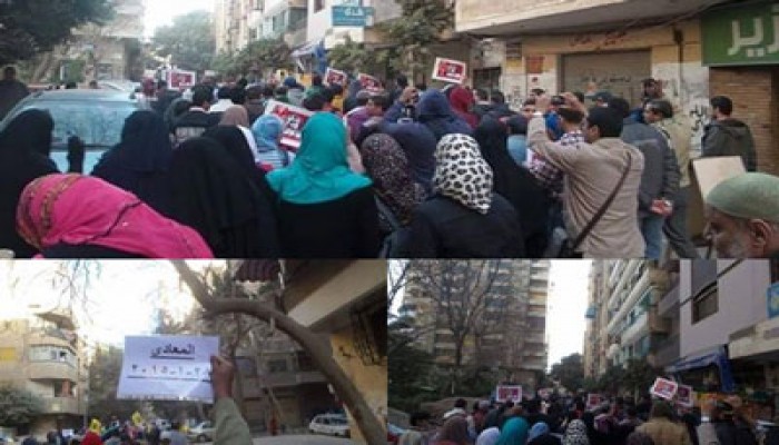 بالصور.. ثورة 25 يناير تعود مجددًا في المعادي