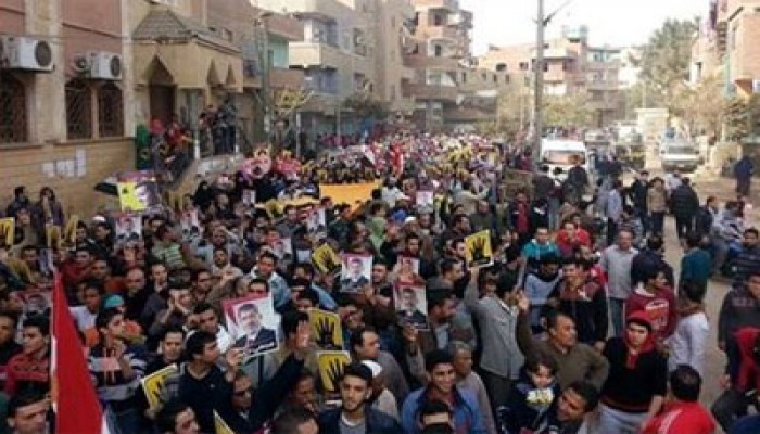 حرائر كرداسة ينتفضن ضمن فعاليات مصر بتتكلم ثورة