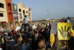 فيديو.. ثوار فاقوس يواصلون فعاليات "مصر بتتكلم ثورة"