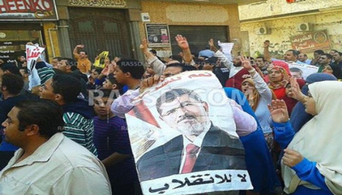 ثوار المنوفية يواصلون حراكهم الثوري بمظاهرة بشبين الكوم