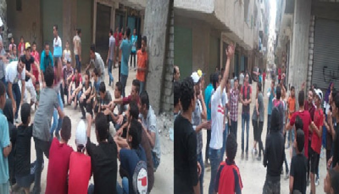 فيديو.. ثوار كفر المقدام ينتفضون ضد جرائم الانقلاب