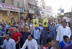 ثوار أبو المطامير يواصلون حراكهم الثوري بمسيرة حاشدة