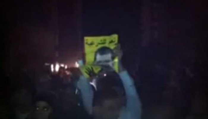 مسيرة ليلية شبابية بالمحلة الكبرى تهتف بإسقاط الانقلاب