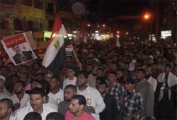 3 مسيرات ليلية بـ"مغاغة" استعدادًا لانتفاضة 25 يناير