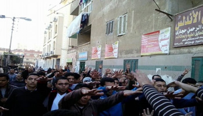 مسيرة حاشدة لثوار زفتي استعدادًا لإنتفاضة يناير