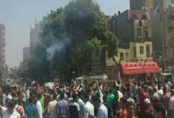 فيديو.. فعالية شبابية مفاجئة ضد الانقلاب أمام قصر الاتحادية