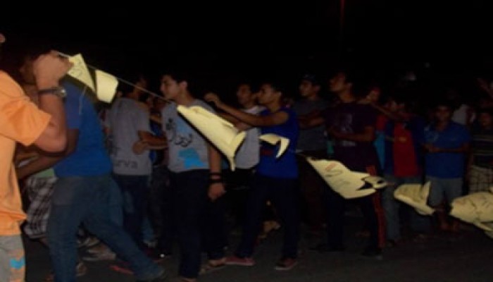 زايد تهتف: "لن تركع أمة قائدها محمد"