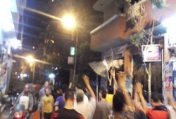 مسيرة حاشدة بوليدية أسيوط تهتف بالقصاص للشهداء